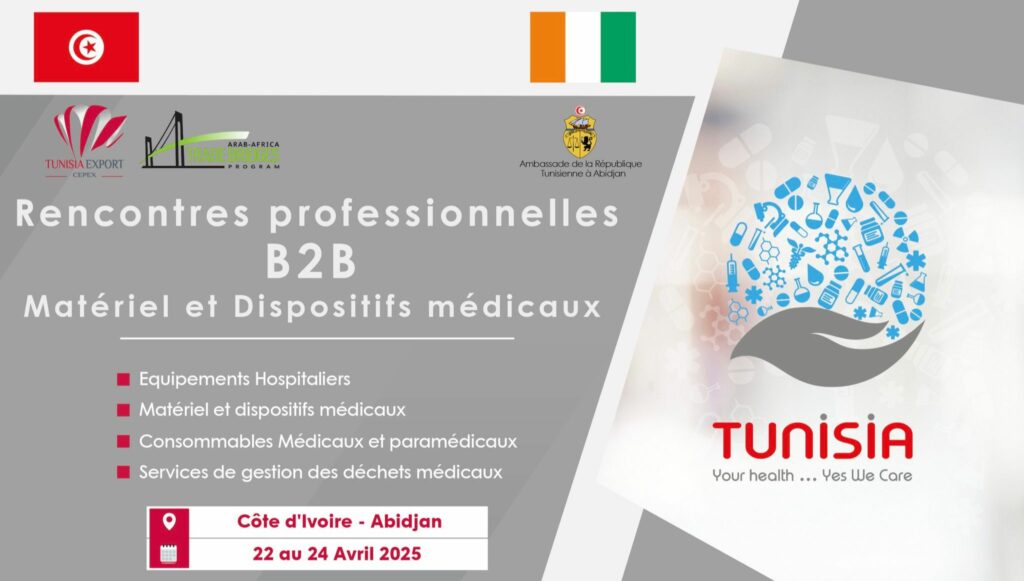 Mission d’affaires tunisienne dans le secteur de la santé à Abidjan – Côte d’Ivoire