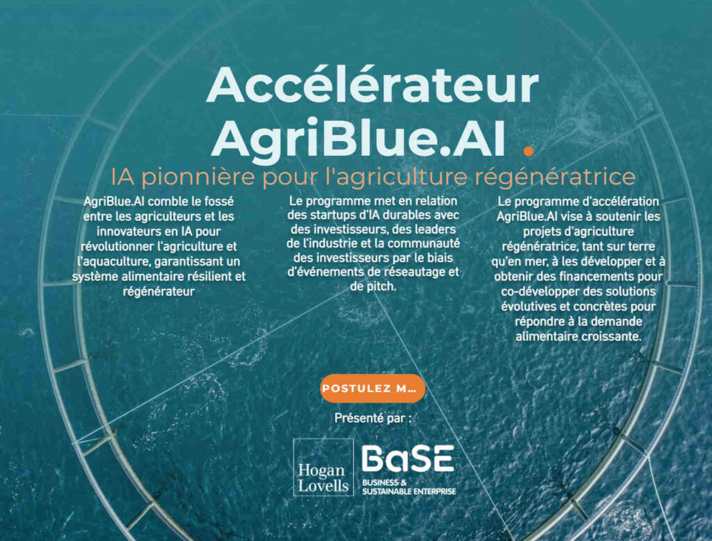 Appel à candidatures – Programme AgriBlue.AI Accelerator 2025